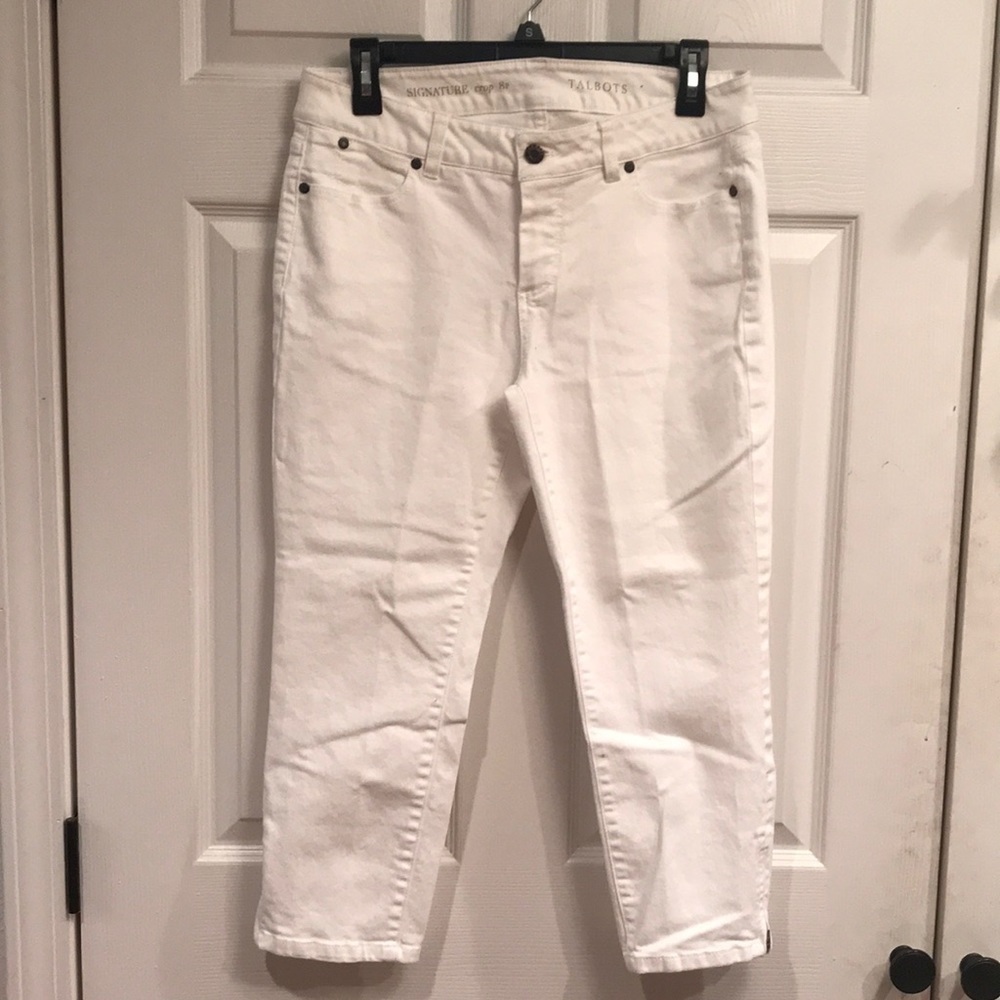 Talbots Brand Size 8p Signature Crop Pants